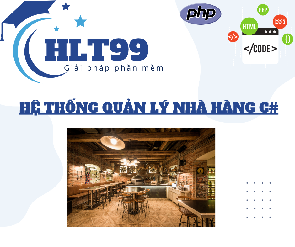 Hệ thống quản lý nhà hàng C#